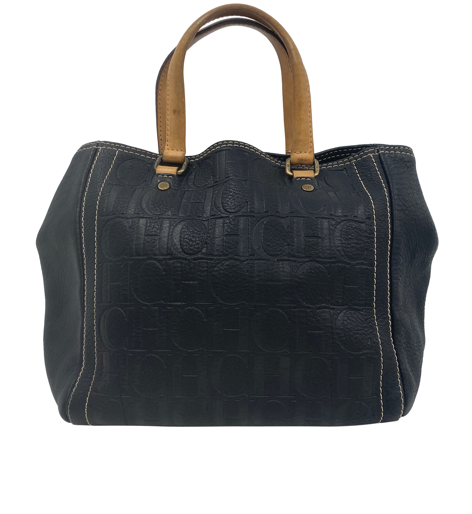 Andy 7, 150&euro;, Bolso, Marrón/Negro, Animal - Piel, Vista trasera